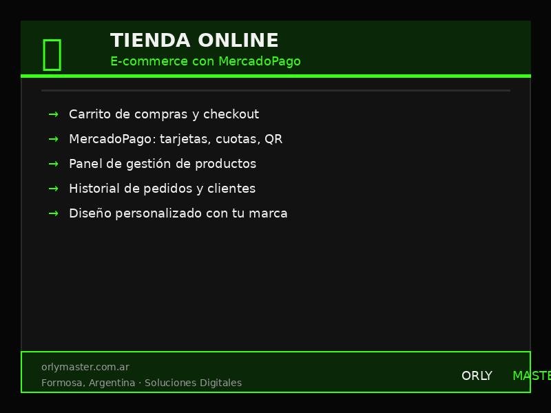 Tienda Online con MercadoPago